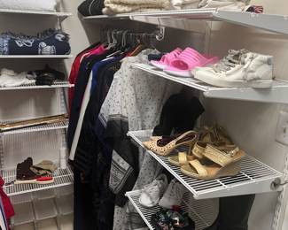 Closet Full of Women's Clothing
