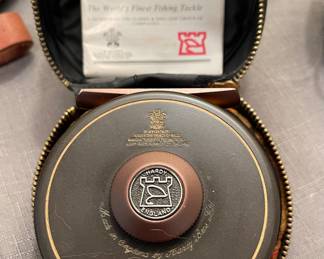 Vintage Hardy “The Prince” Lightweight Fly Fishing Reel in Bag