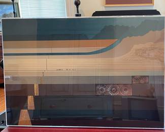 Don Munz-“Palette Du Soir” Limited Edition Embossed Serigraph 80/475