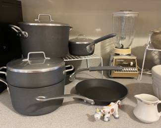 Magnalite Professional Pots & Pans, Vintage Osterizer Blender