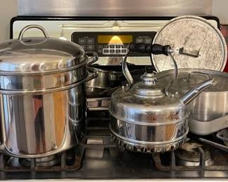 Stainless Steel Steamer Pot & Other Pots & Pans