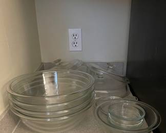 Glass Mixing Bowls By Pyrex