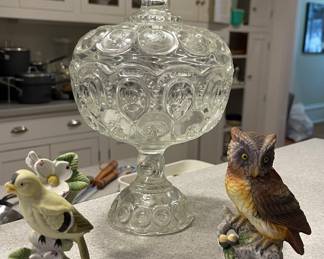 Moon & Stars Candy Dish With Lid