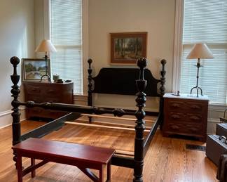 Lexington Riverwood Made In USA Cannon Ball Style Bed