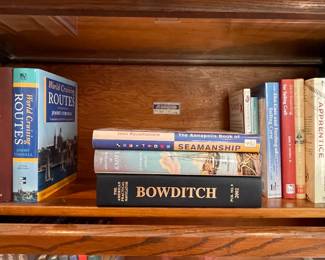 World Cruising Routes, Offshore Cruising Encyclopedia, Offshore Sailing, The Ashley Book of Knots, & several other sailing books!