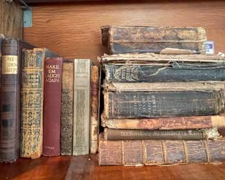 Antique Books-Sublime and Beautiful By Edmund Burke, Walden On Life in The Woods By Thoreau , and other old books!