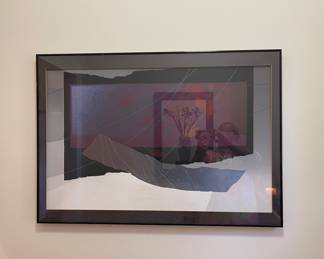 Ron Jones Signed & Numbered Serigraph Picture “Wind Rose”