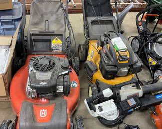 Lawn Mowers, Hart 40v Blower, Craftsman  Blower, Limb Trimmers