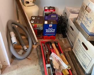 Tools, Propane Tank