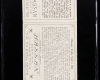 Chance Beats Out A Hit 1912 Hassan  SGC 5 - $349.00