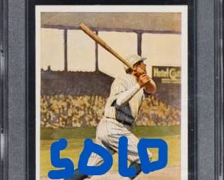 Babe Ruth Baseball Card 1932 Sanella Margarine PSA 4 Front 172 Sold