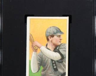 Frank Chance 1911 T206 Sweet Caporal SGC 4 - Hall of Fame first baseman on the Chicago Cubs World Series championship teams of 1907 & 1908 - $795.00