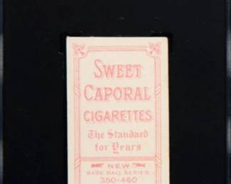 Frank Chance 1911 T206 Sweet Caporal SGC 4  $795.00