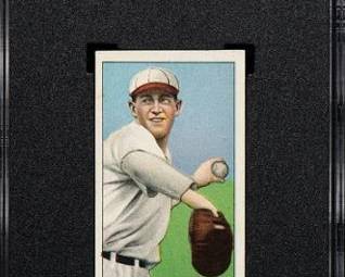 Hal Chase T206 SGC 5 (Rarer White Cap Throwing Version) - $795.00