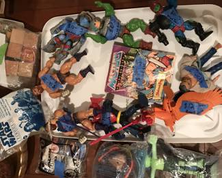 He-Man and other collectible toys