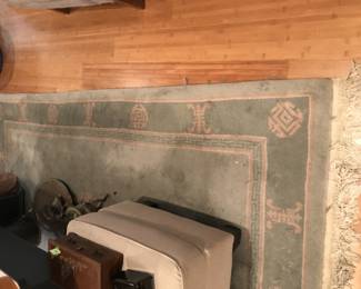 Chinese wool rug. Room size.