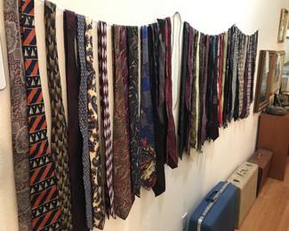 Silk vintage and designer ties!