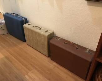Vintage suitcases