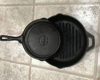 Lodge cast iron pans