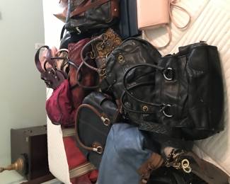 Leather purses