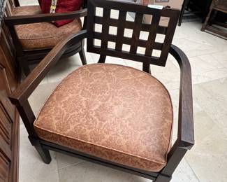 McGuire chair with custom Leather Seat
We have 4 and they are priced in pairs
