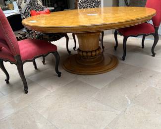 6ft round dining table