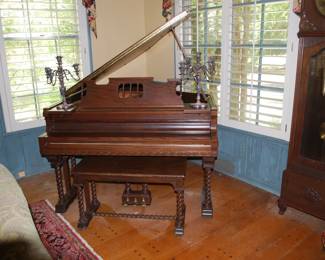 1933 Schiller Grand Piano