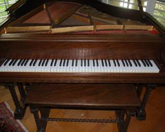 1933 Schiller Grand Piano