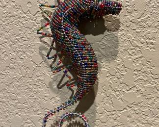 Beaded Seahorse Decor