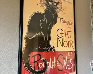 Tournee du Chat Noir Canvas Art by Theophile A. Steinlen