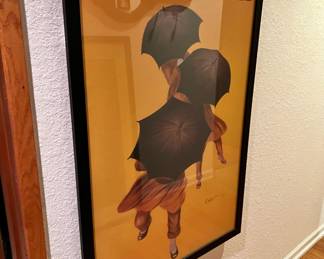Framed Parapluie Revel Advertising Poster by Leonetto Cappiello