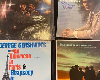 Assortment of 33 RPM Vinyl Records