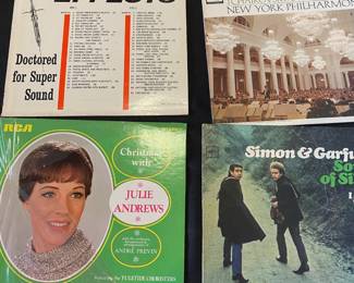 Assortment of 33 RPM Vinyl Records