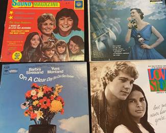 Assortment of 33 RPM Vinyl Records