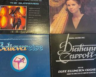 Assortment of 33 RPM Vinyl Records