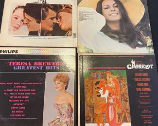Assortment of 33 RPM Vinyl Records