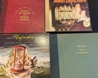 Assortment of 33 RPM Vinyl Records