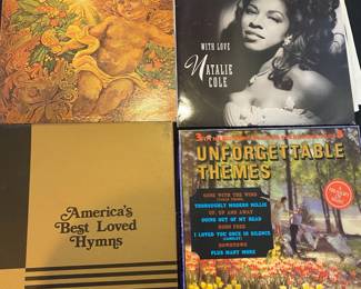 Assortment of 33 RPM Vinyl Records