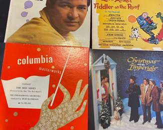 Assortment of 33 RPM Vinyl Records