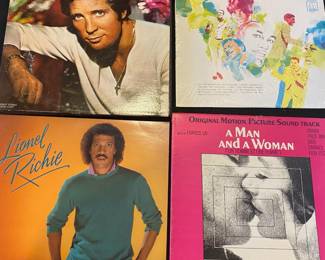 Assortment of 33 RPM Vinyl Records