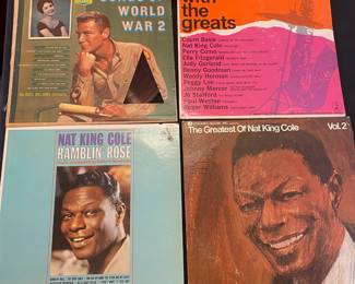 Assortment of 33 RPM Vinyl Records