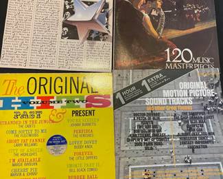 Assortment of 33 RPM Vinyl Records