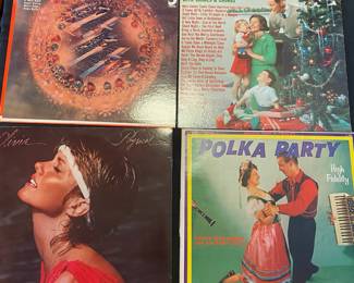 Assortment of 33 RPM Vinyl Records