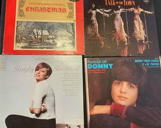 Assortment of 33 RPM Vinyl Records