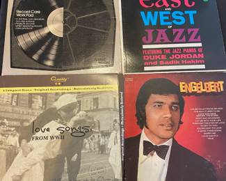 Assortment of 33 RPM Vinyl Records