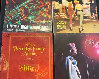 Assortment of 33 RPM Vinyl Records