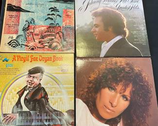 Assortment of 33 RPM Vinyl Records