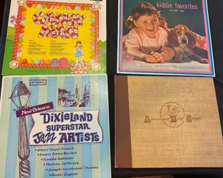 Assortment of 33 RPM Vinyl Records