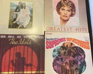 Assortment of 33 RPM Vinyl Records