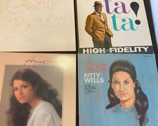 Assortment of 33 RPM Vinyl Records